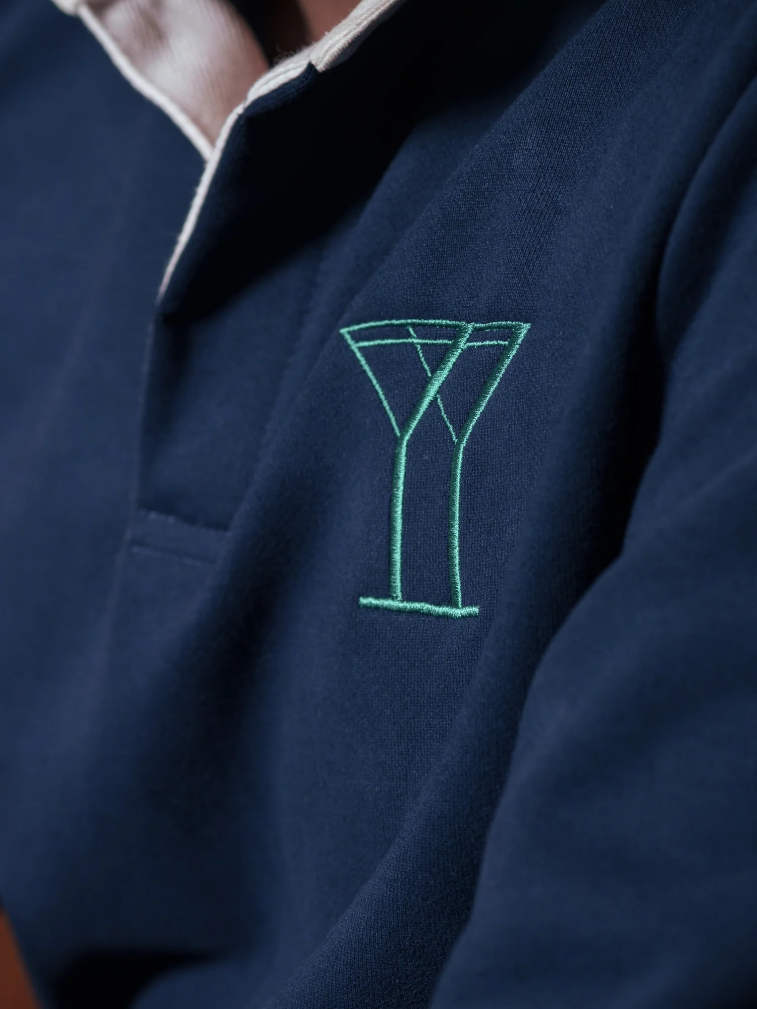 PWVC X SCHOFIELD’S BAR RUGBY SHIRT - Navy - Image 4