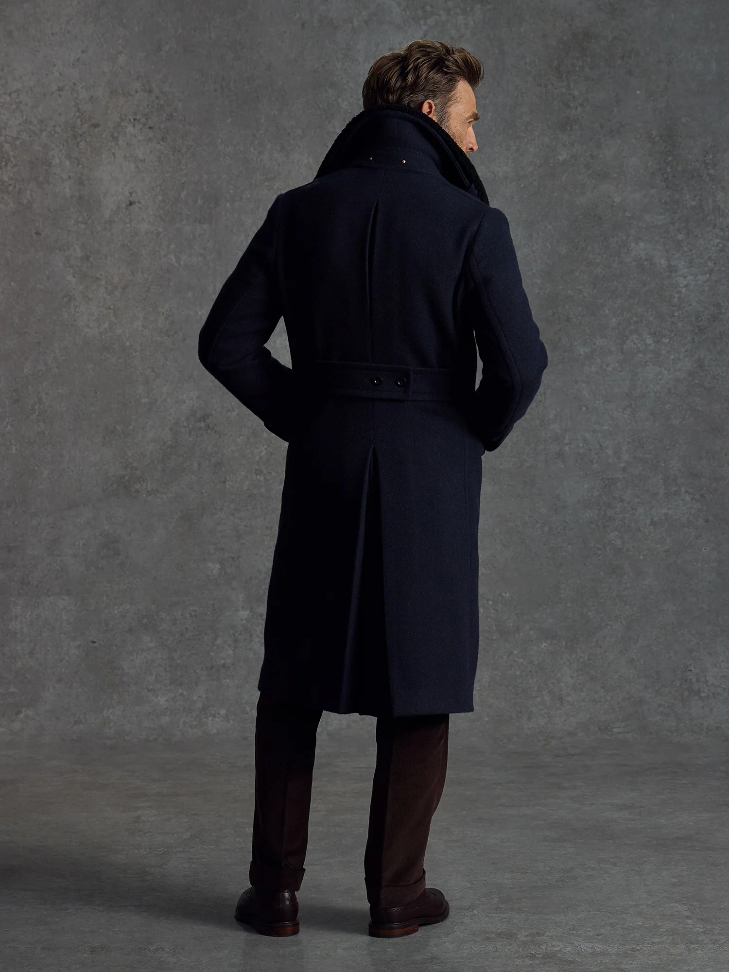 The Admiral's Great Coat - Navy - Image 10
