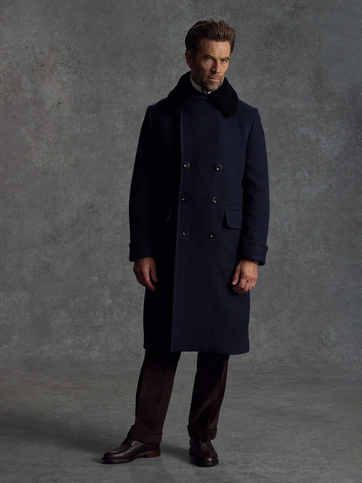 The Admiral's Great Coat - Navy - Image 4