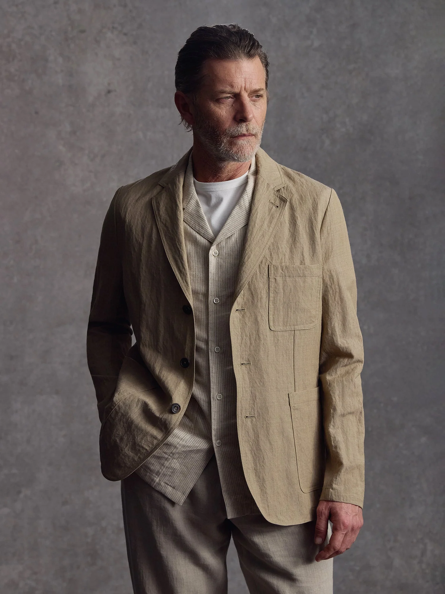 The Belgravia Blazer - Sand - Image 5