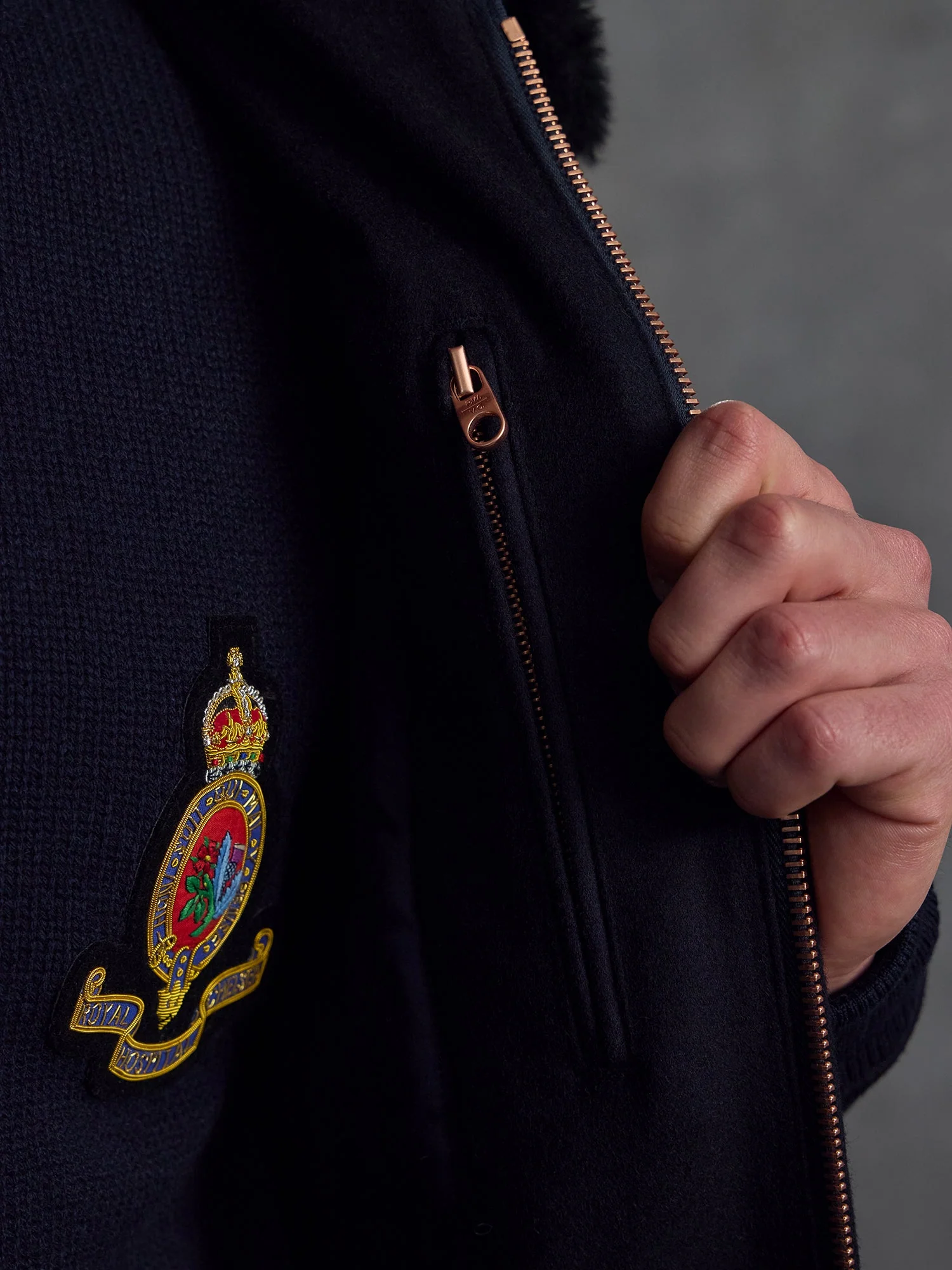 The RHC Flight Jacket - Ink - Image 8