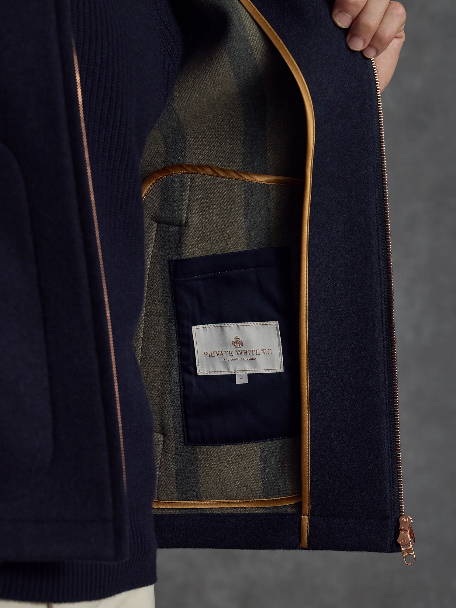 The Civvy Jacket - Navy - Image 3