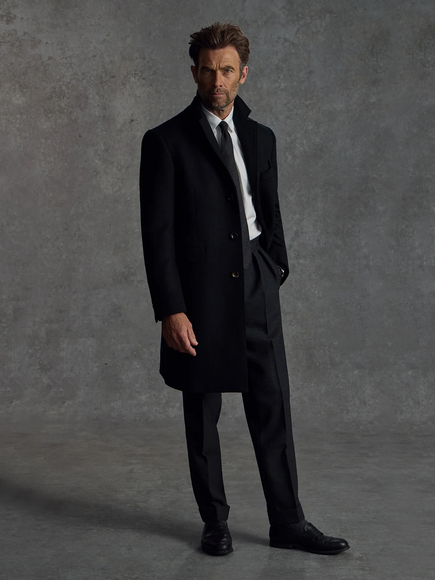 The Commander's Overcoat - Black - Image 5