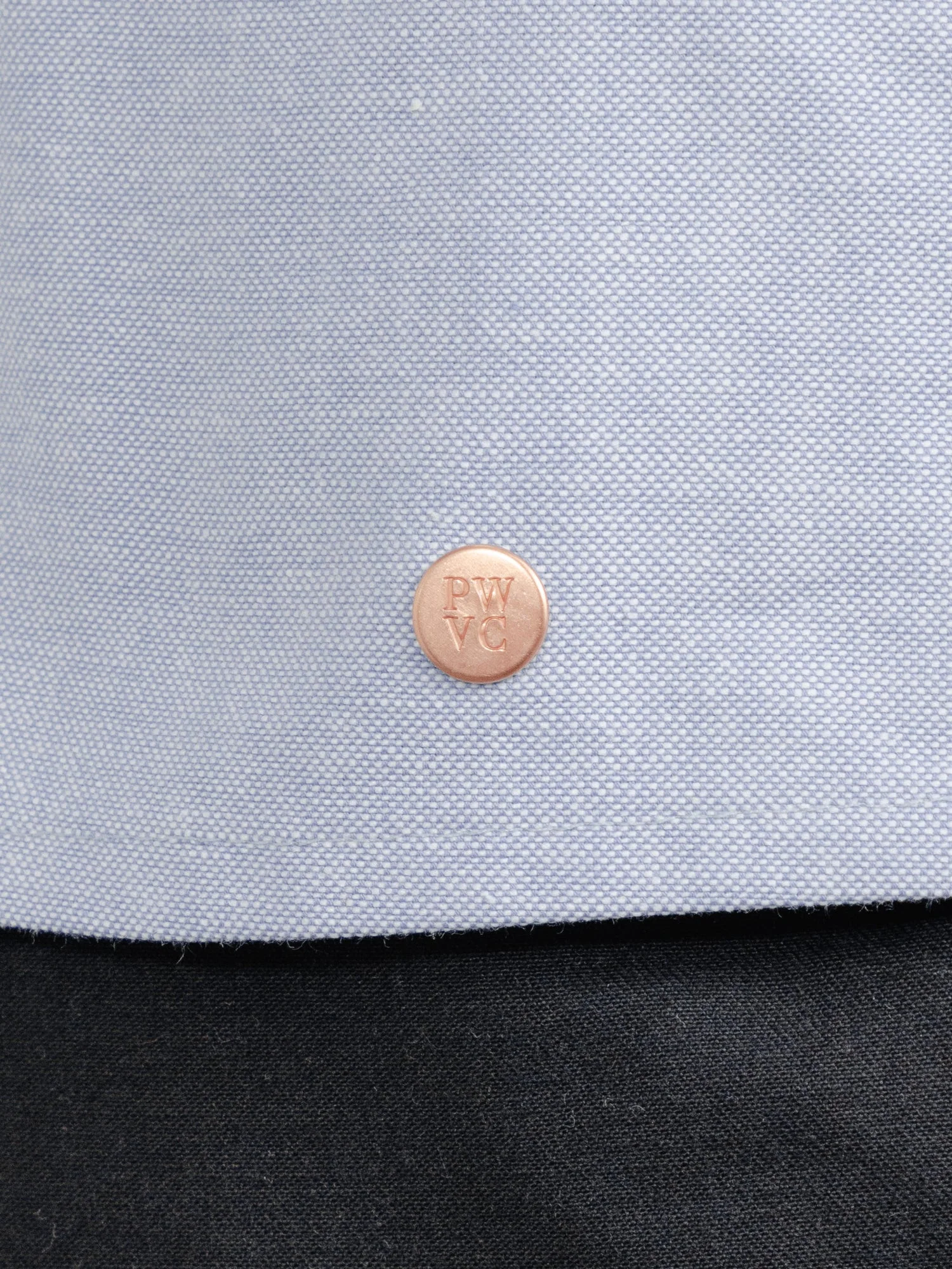 The Cotton Studded Overshirt - Azure - Image 5