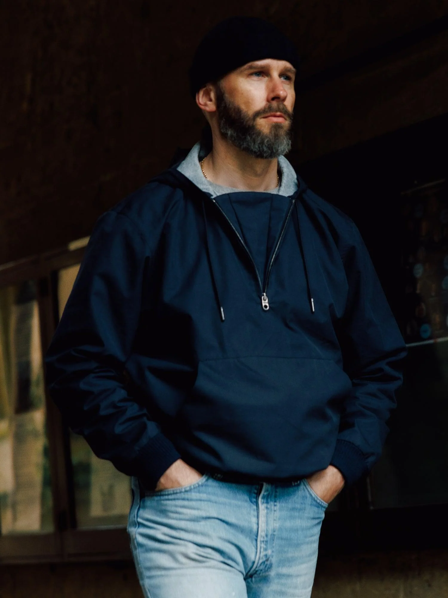 The Court Jacket - Navy - Image 4