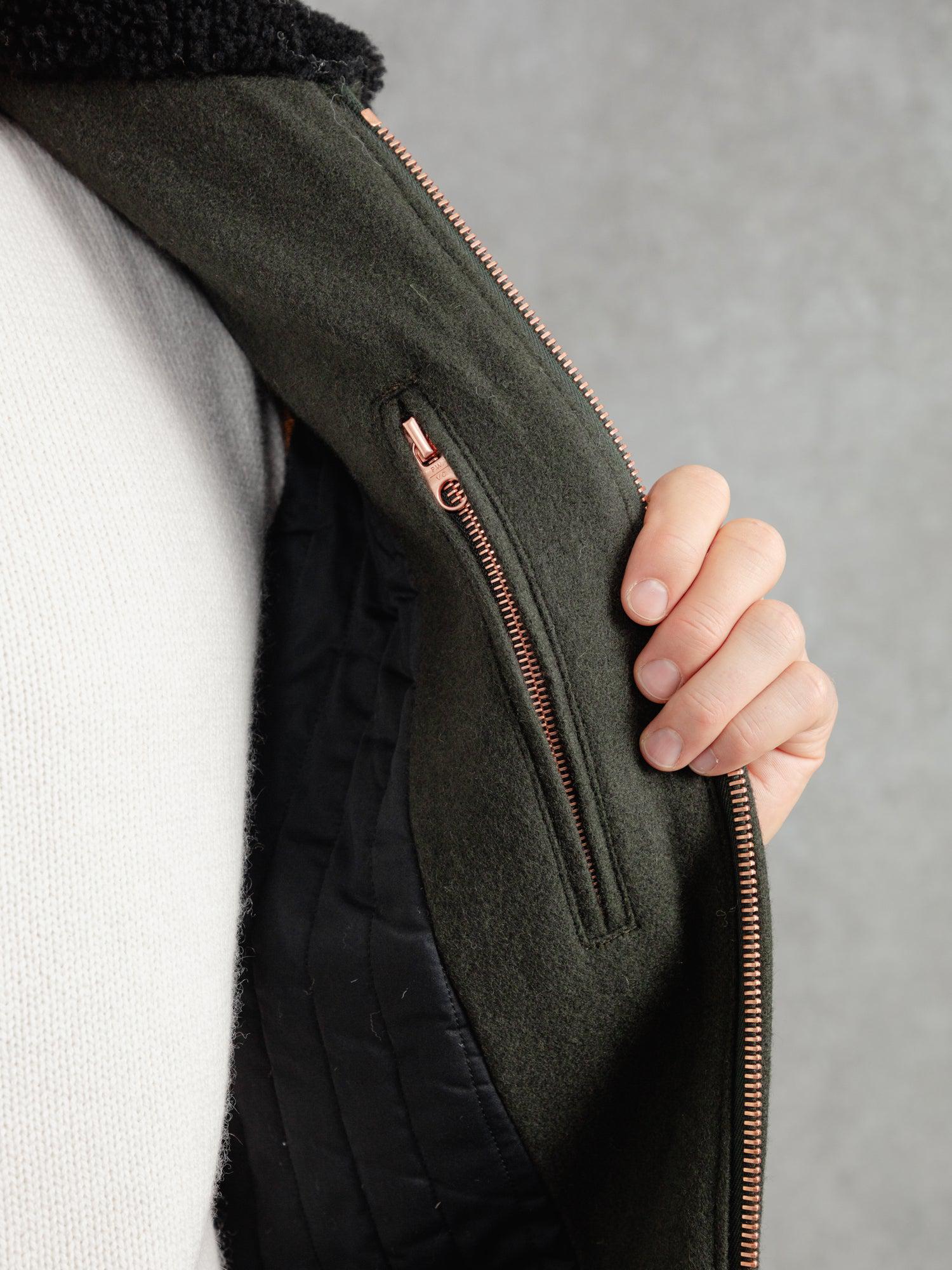 The Flight Jacket 3.0 - Moss Green - Image 7