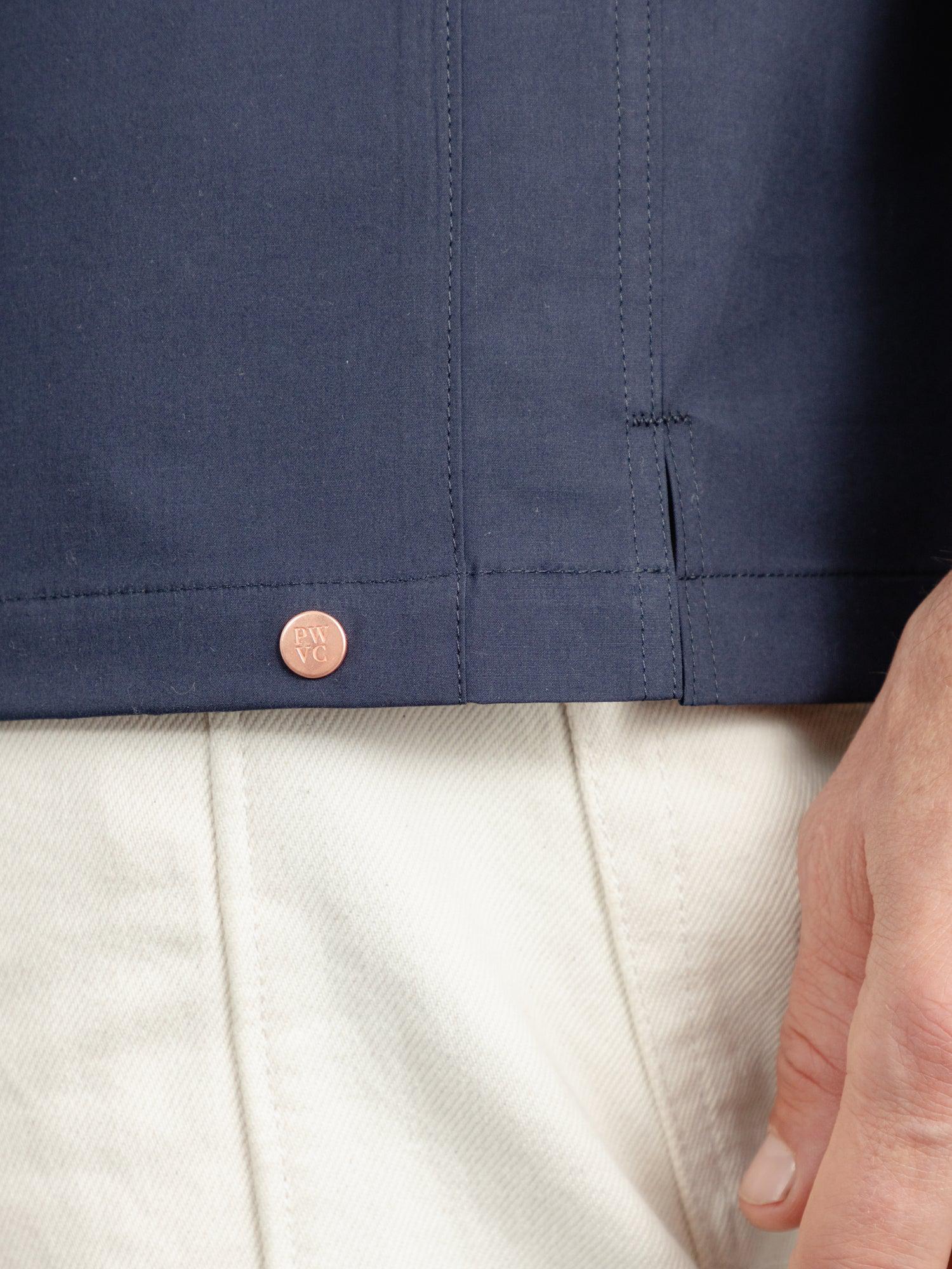 The Flyweight Camp Collar Shirt - Navy - Image 4