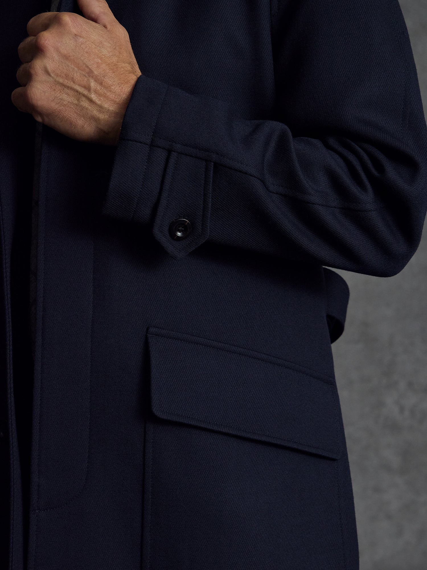 The General's Overcoat - Navy - Image 4