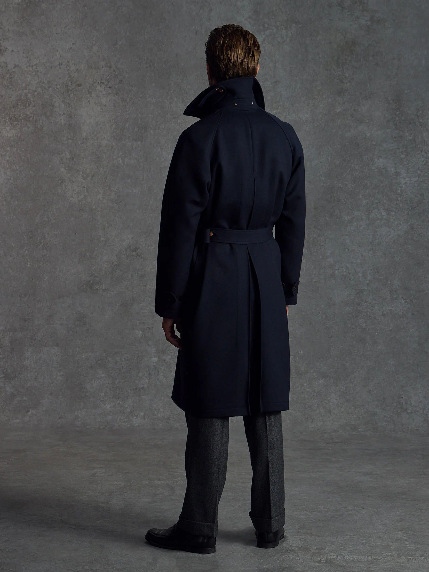 The General's Overcoat - Navy - Image 7