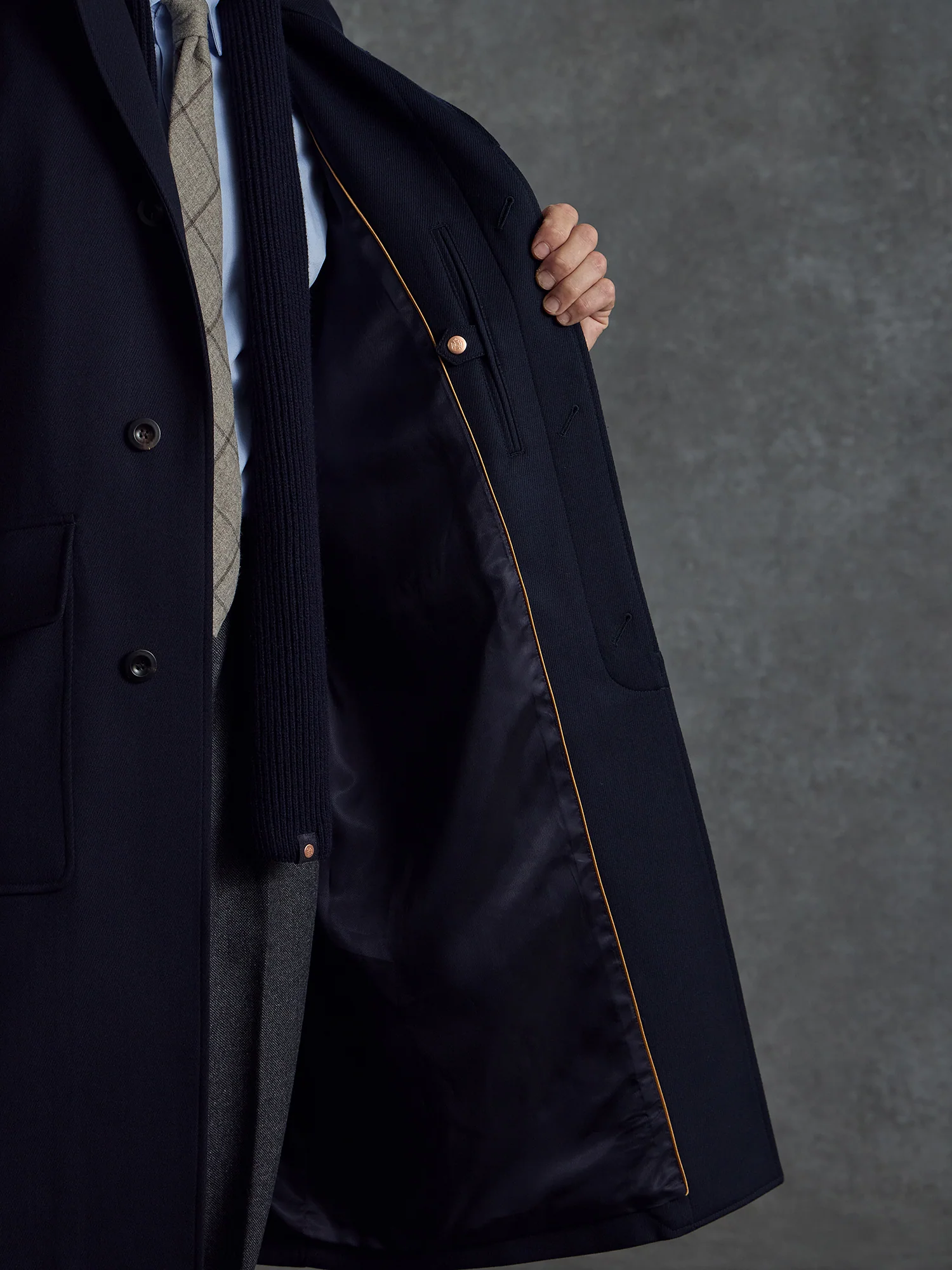 The General's Overcoat - Navy - Image 9