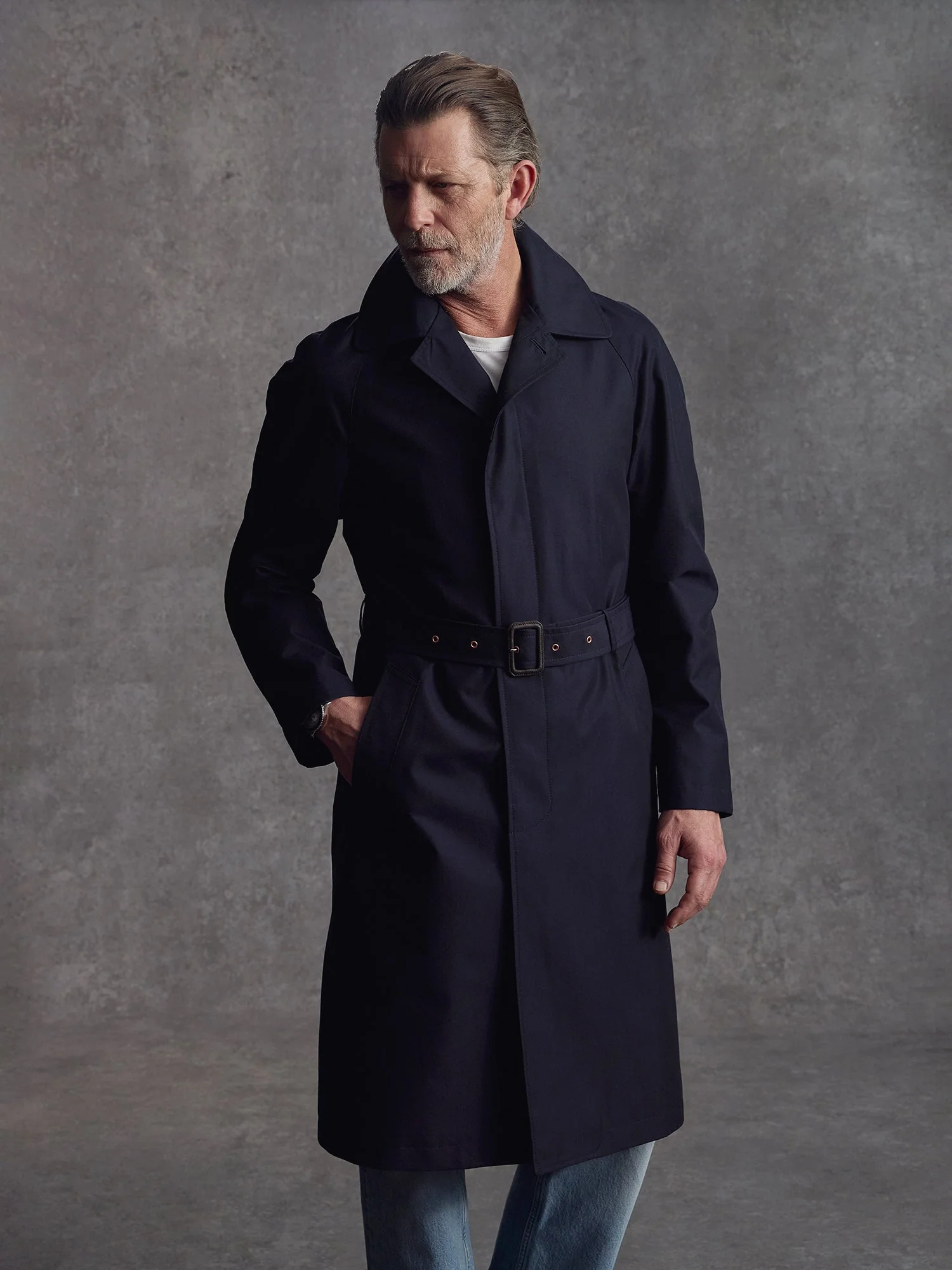 The Honey Trap Trench - Navy - Image 5