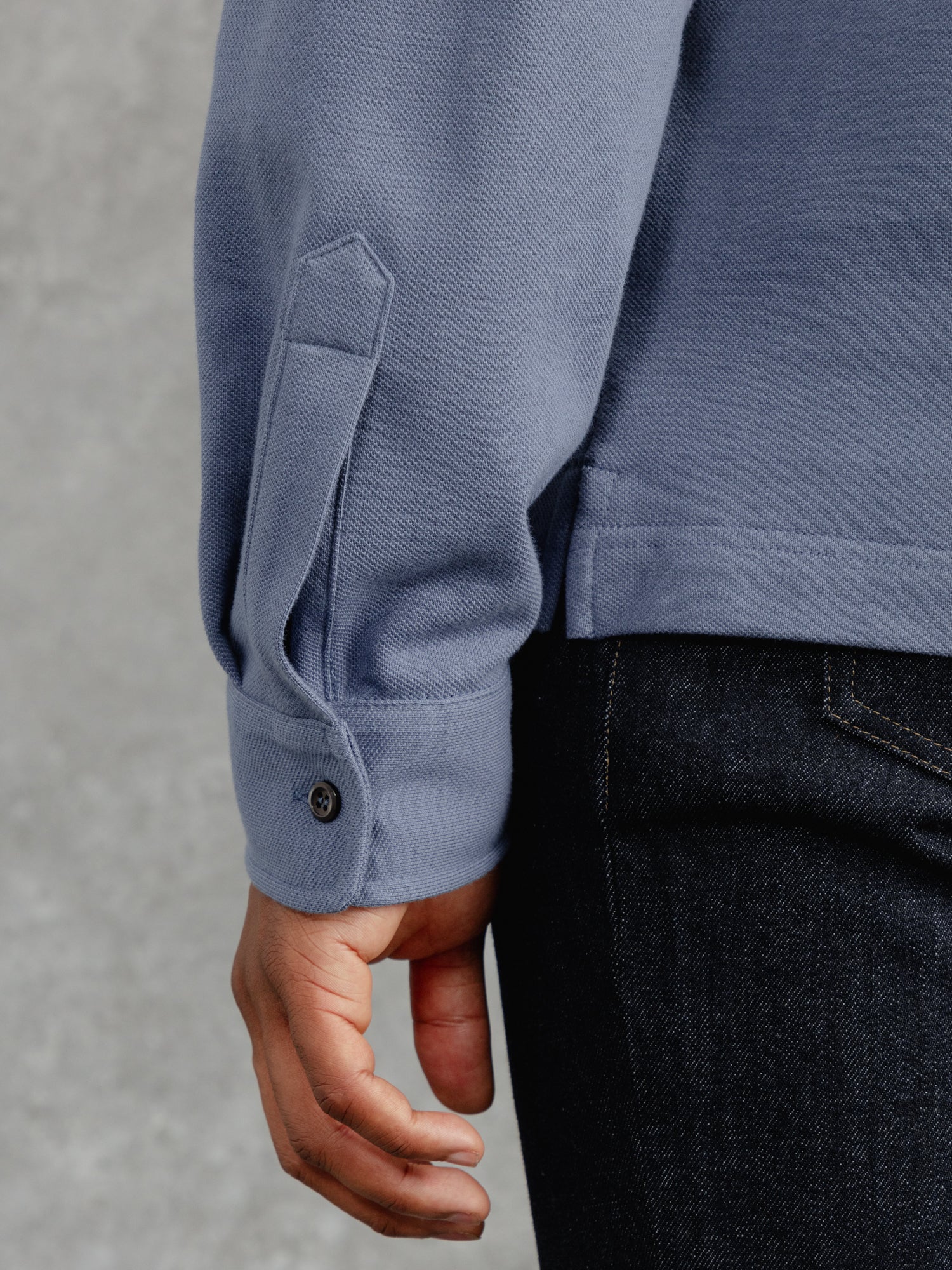 The LS Polo - Smoke Blue - Image 5