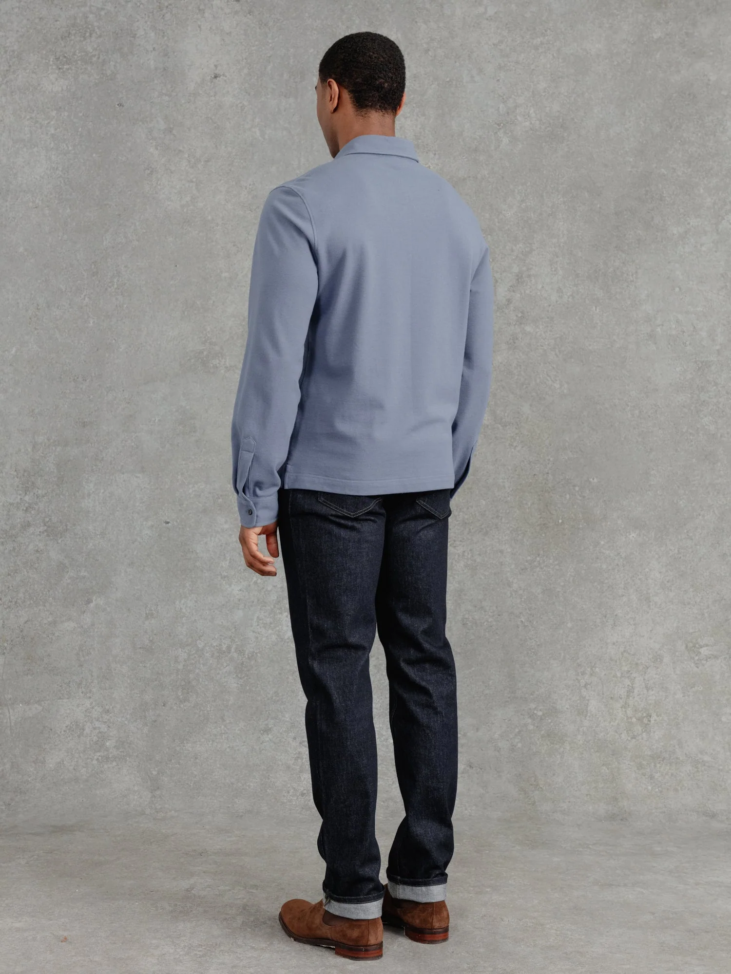 The LS Polo - Smoke Blue - Image 6