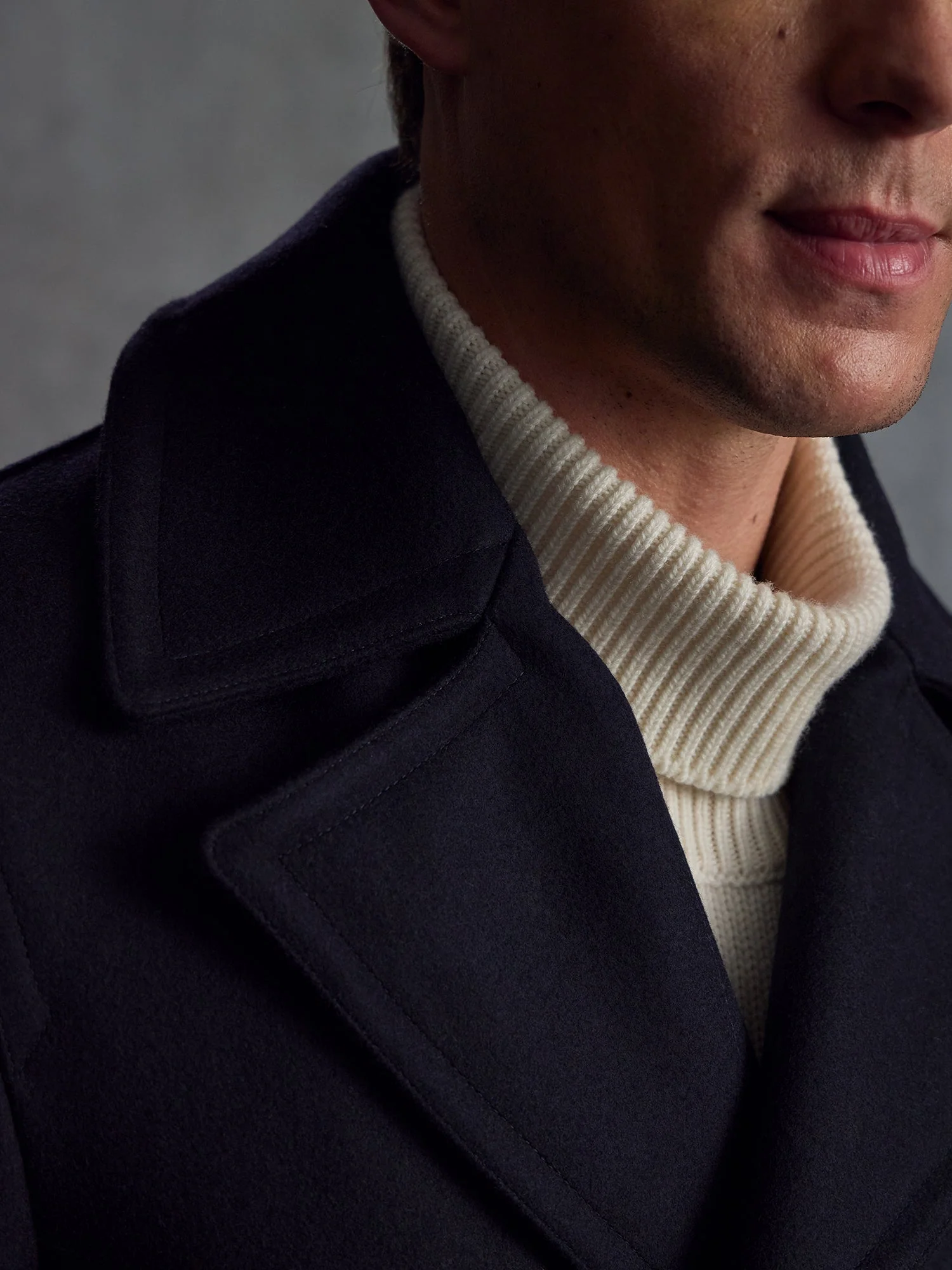 The Manchester Peacoat - Navy (Heroes) - Image 3