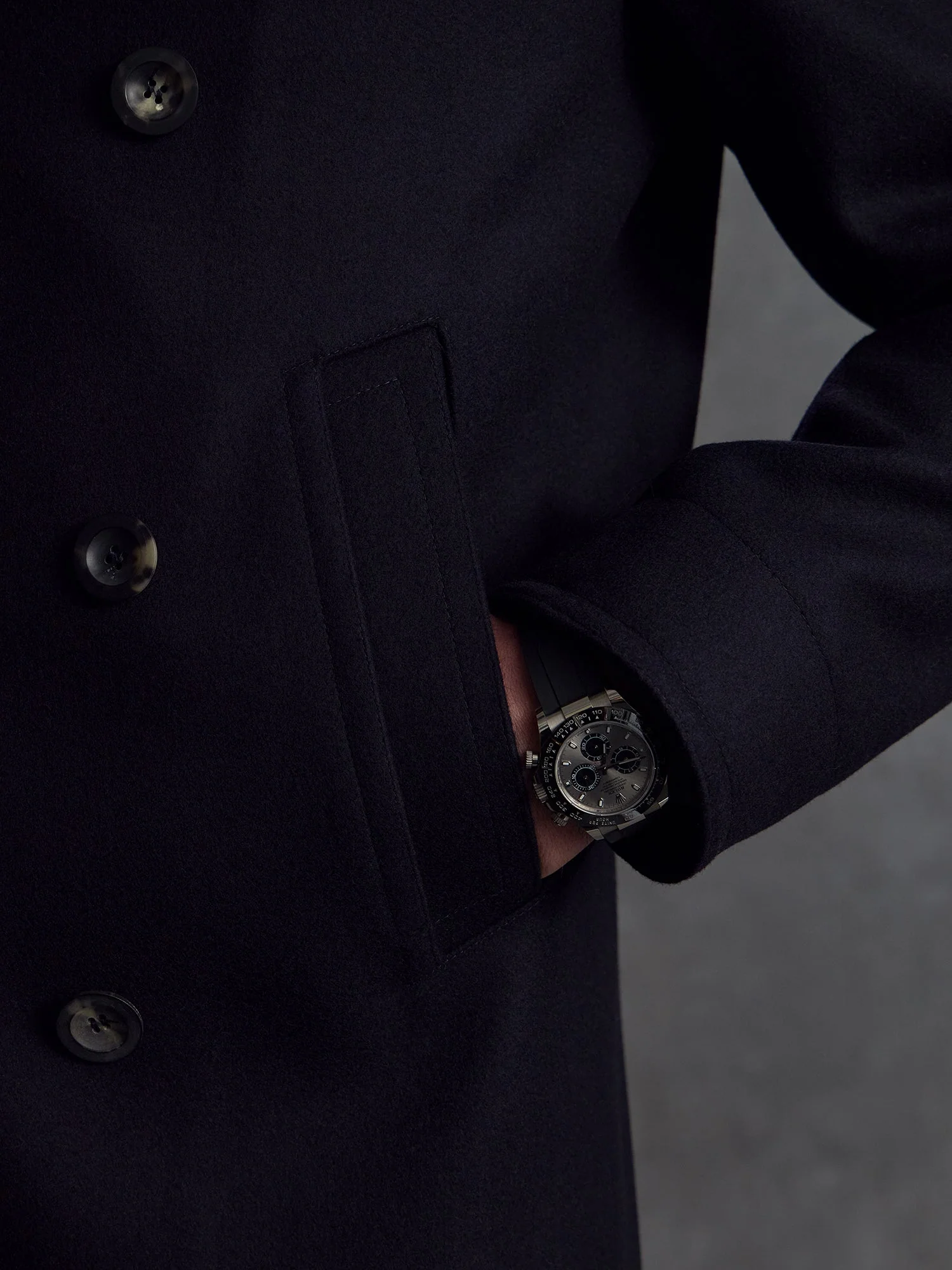 The Manchester Peacoat - Navy (Heroes) - Image 6
