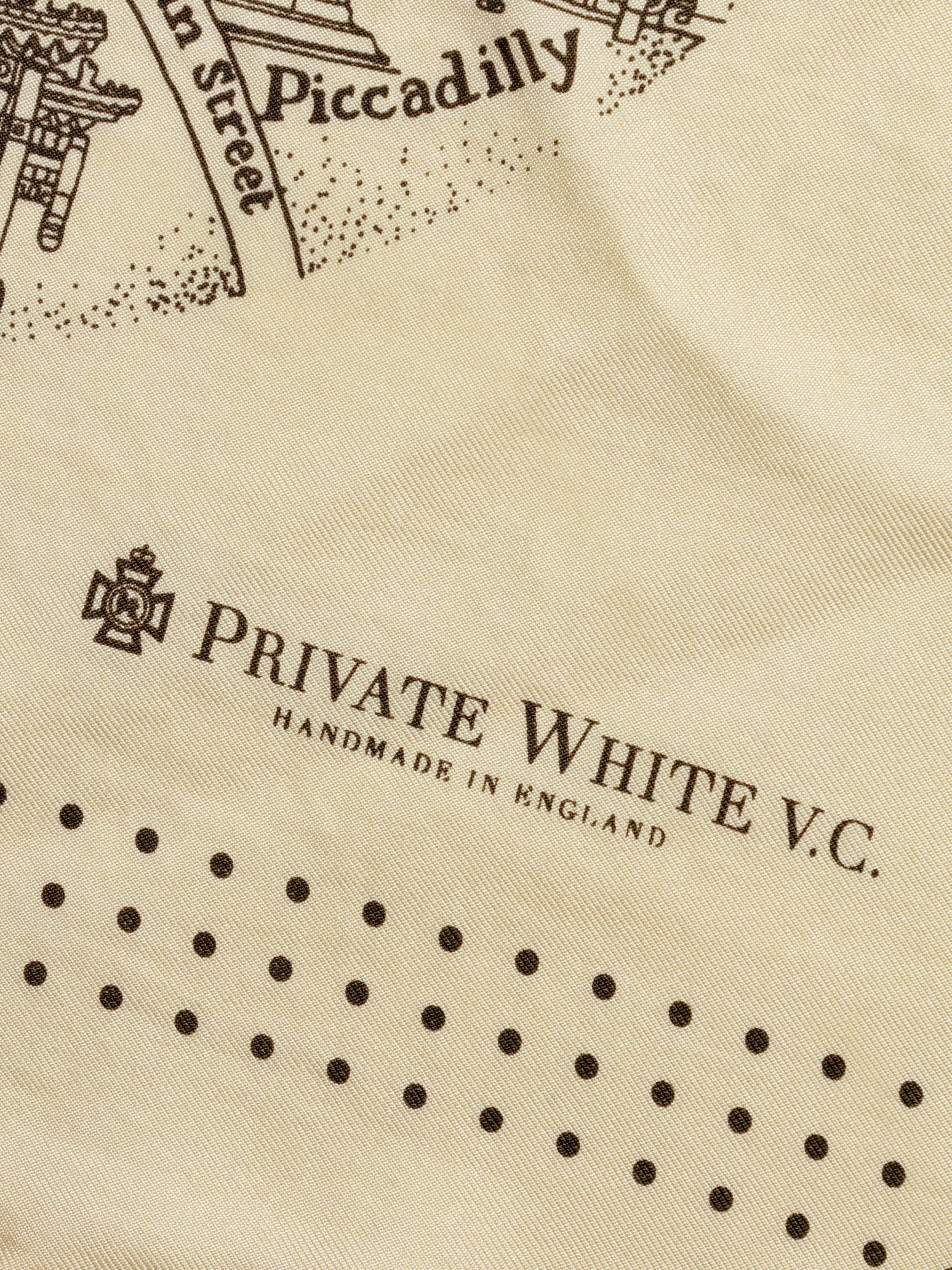 The Manchester Silk Scarf - Alabaster - Image 6