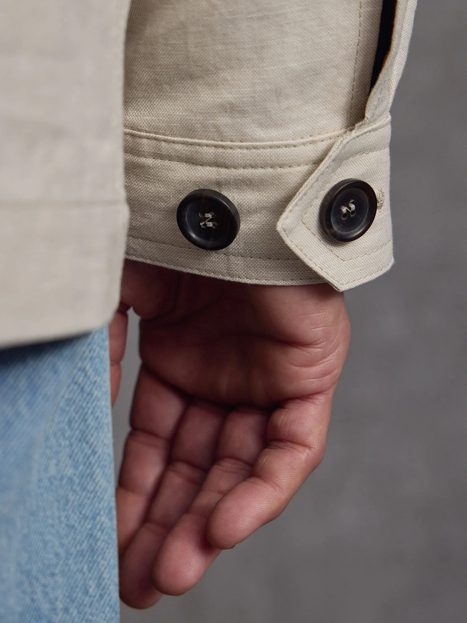The Marylebone Shacket - Alabaster - Image 3