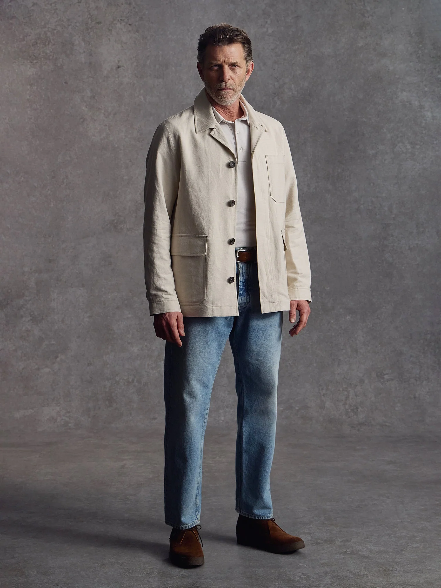 The Marylebone Shacket - Alabaster - Image 5
