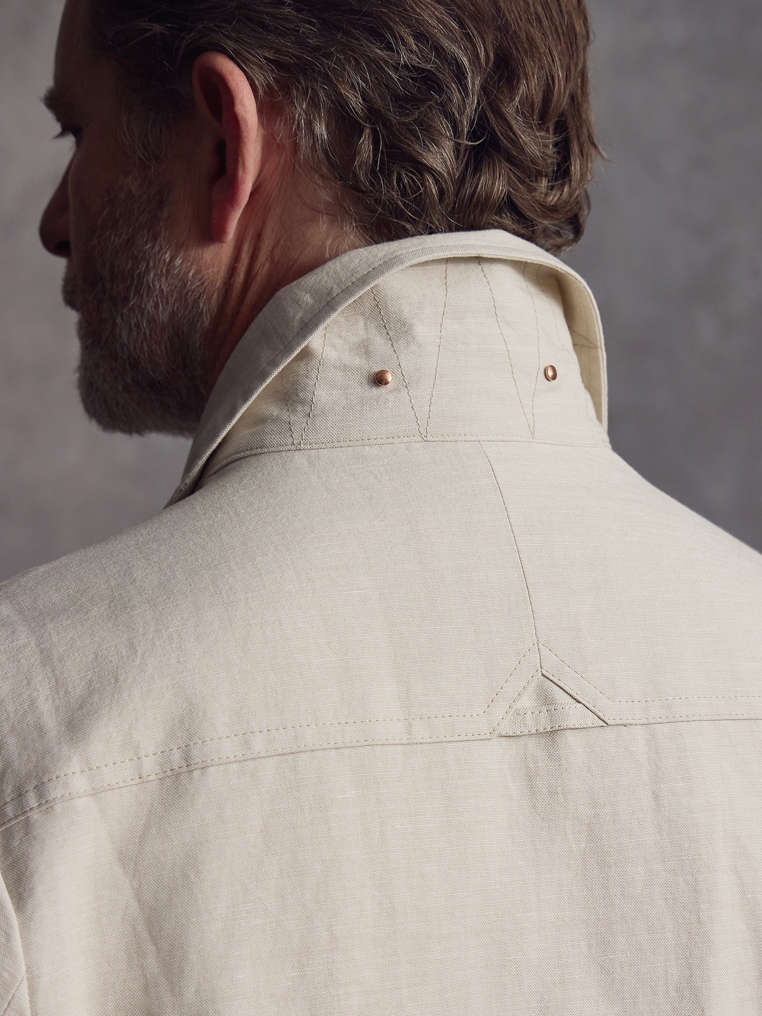 The Marylebone Shacket - Alabaster - Image 6