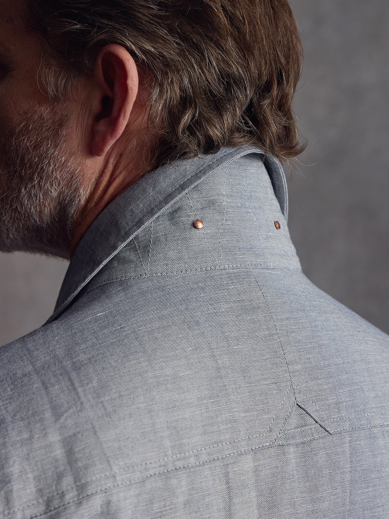 The Marylebone Shacket - Azure - Image 5