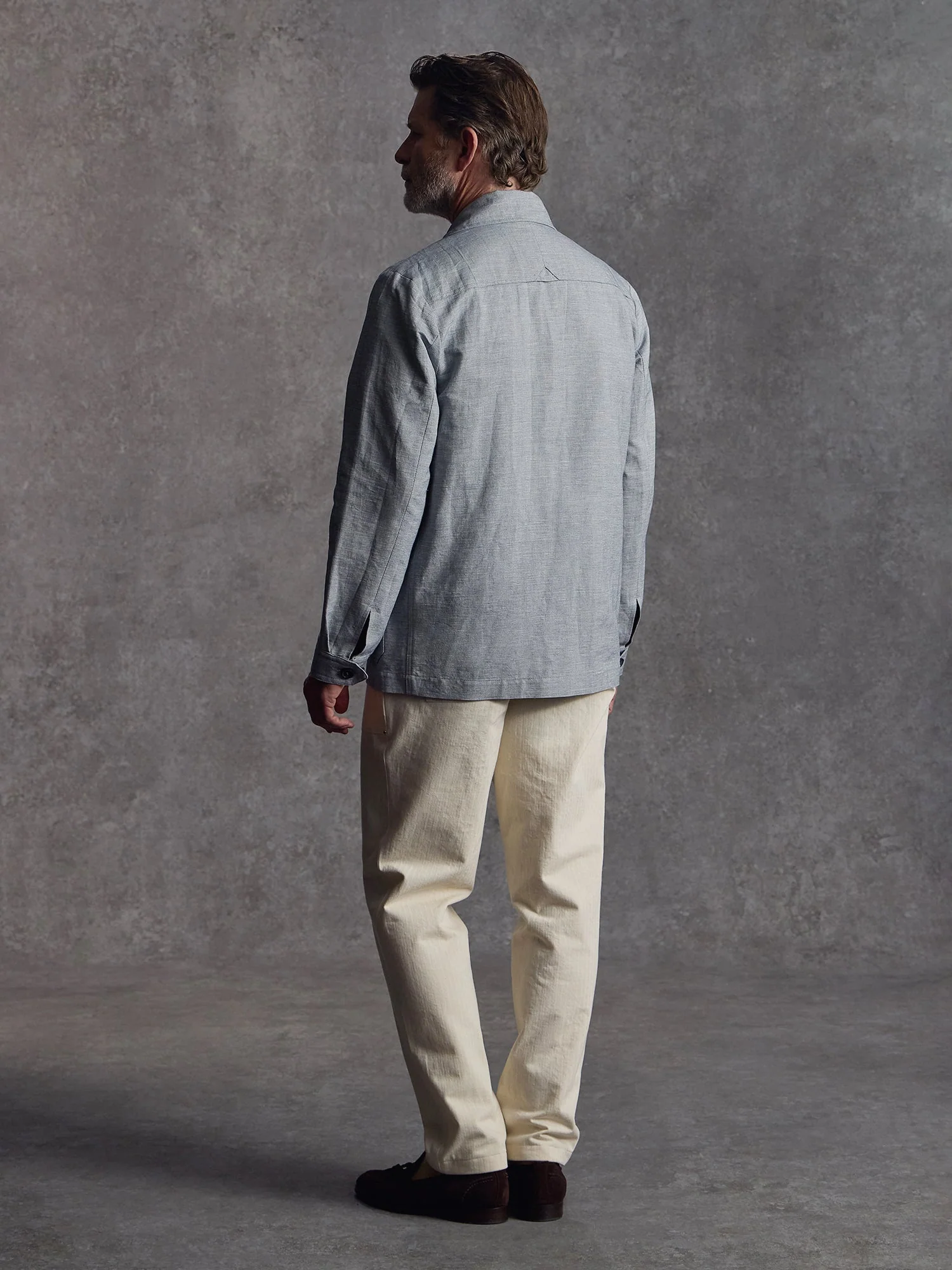 The Marylebone Shacket - Azure - Image 6