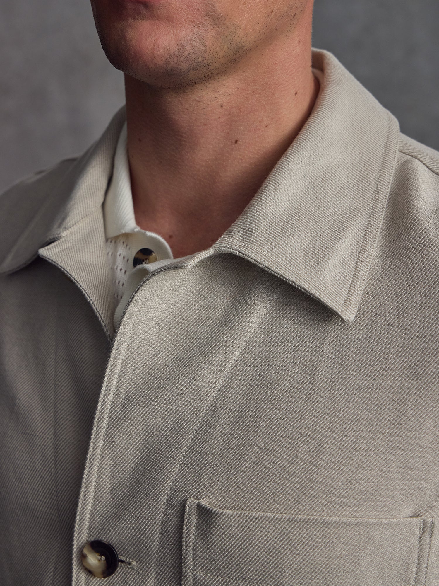 The Observer Jacket - Ecru - Image 4