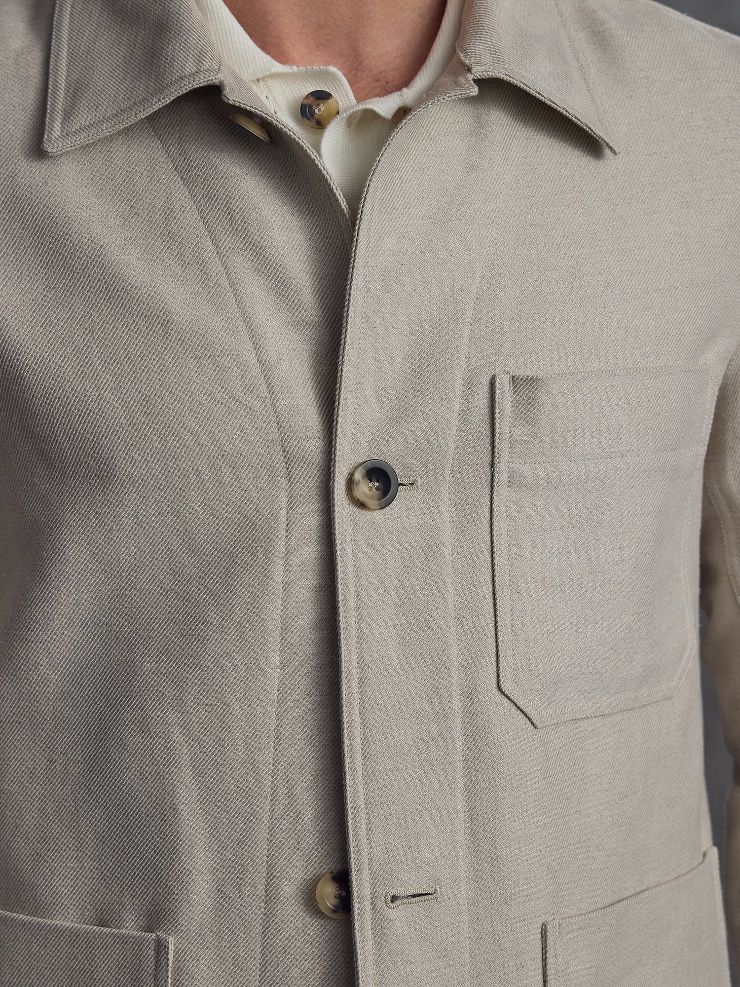The Observer Jacket - Ecru - Image 6