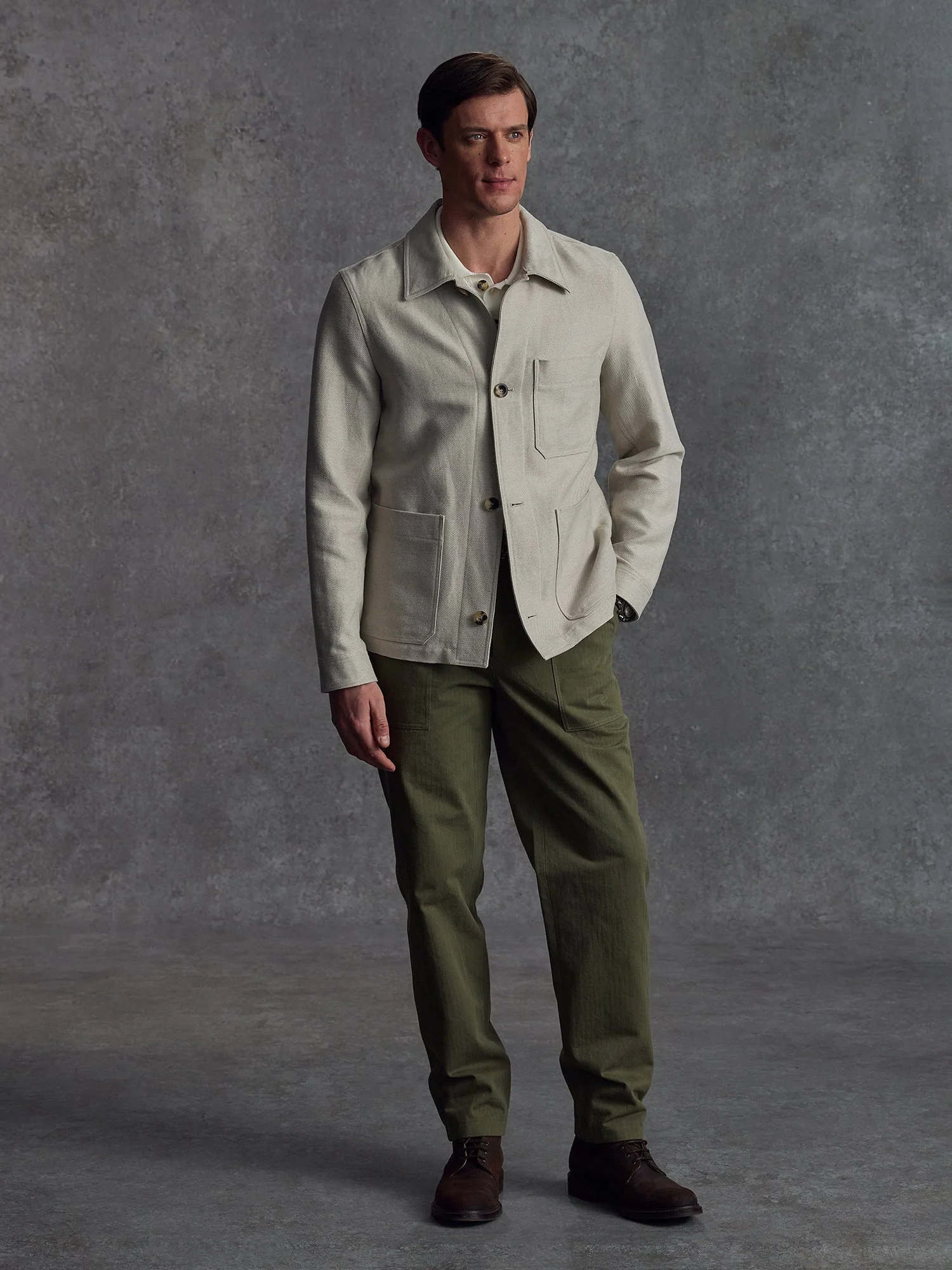 The Observer Jacket - Ecru - Image 7
