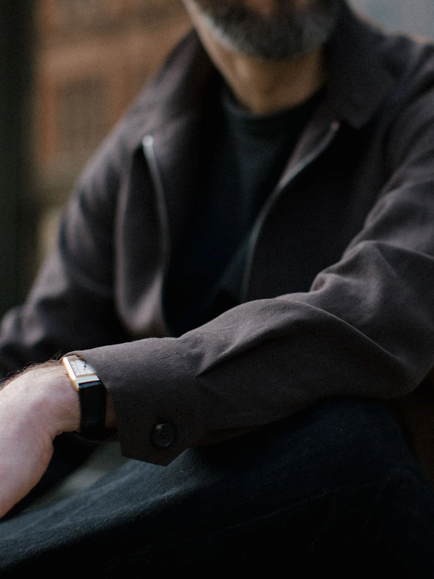 The Permanent Style Linen Harrington - Brown - Image 5