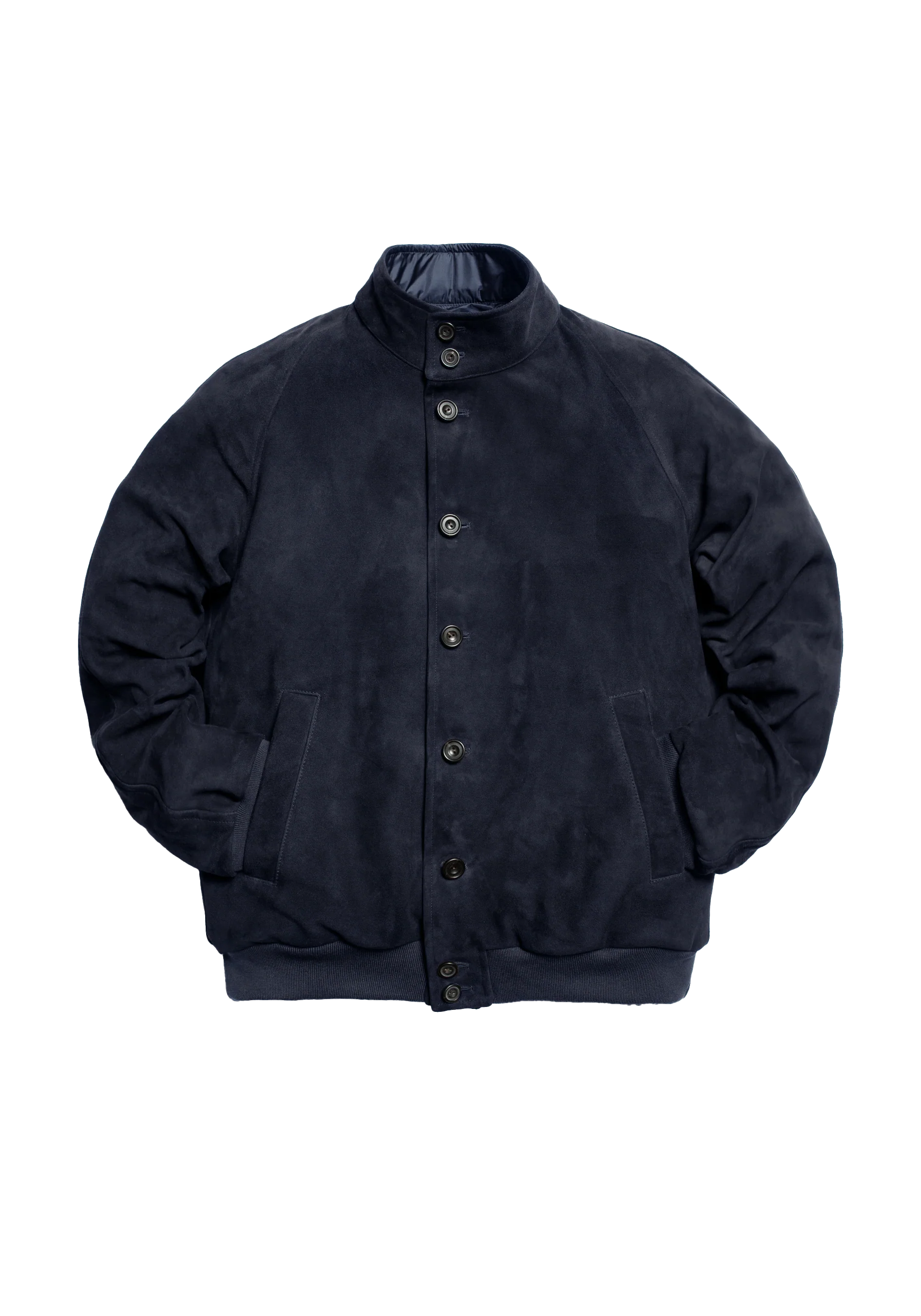 The PS Reversible Suede Bomber - Navy - Image 3