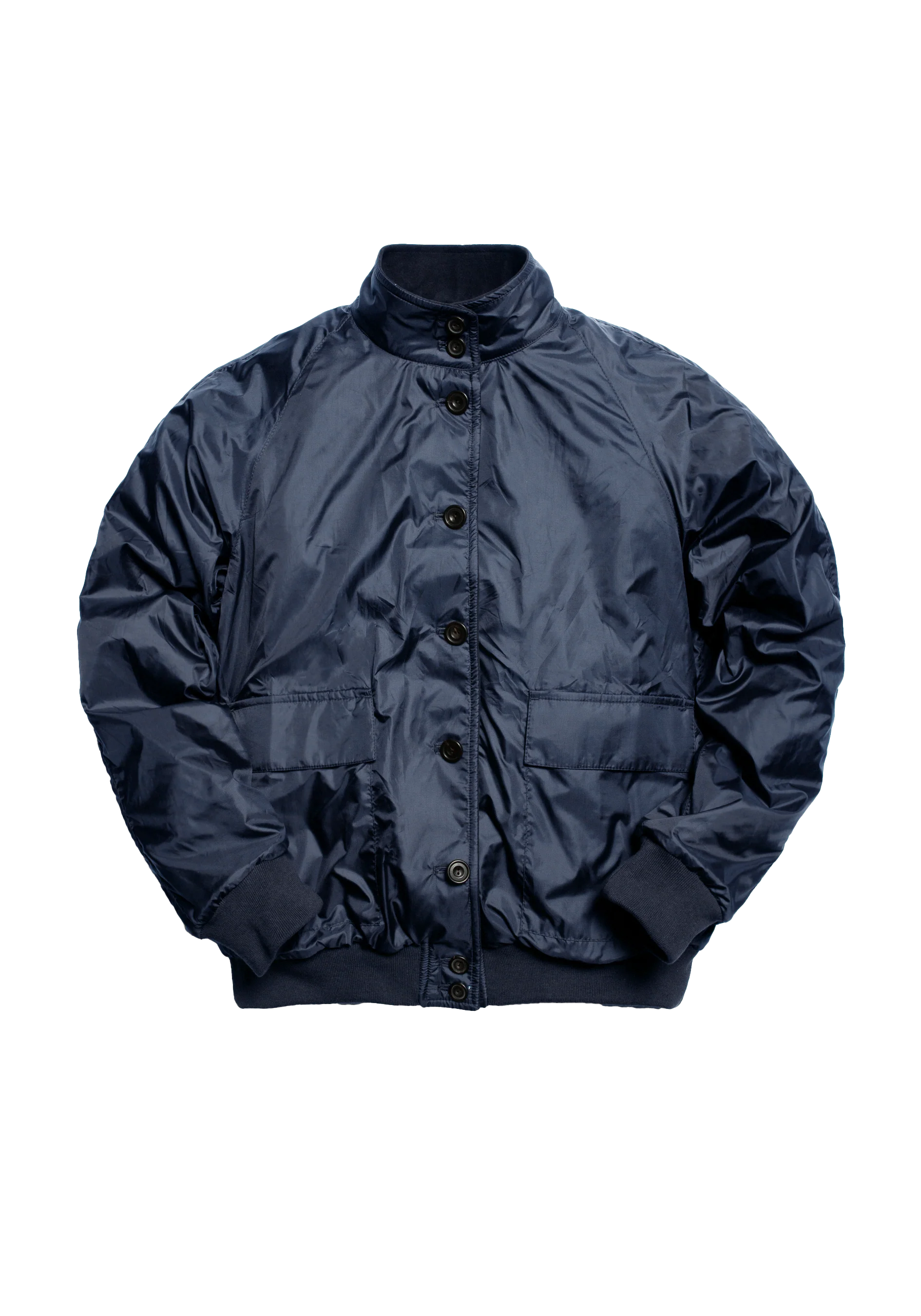 The PS Reversible Suede Bomber - Navy - Image 9