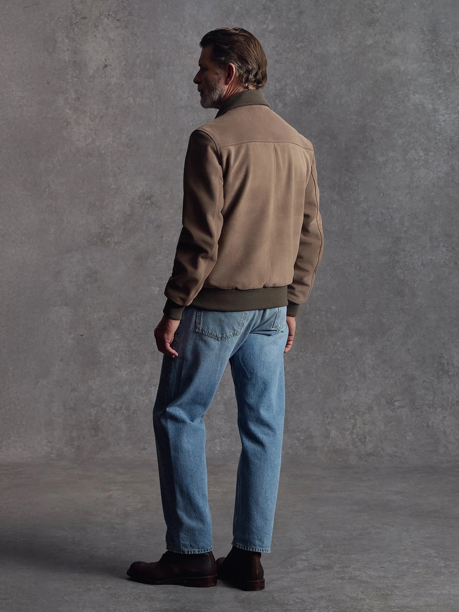 The Stealth Bomber - Taupe Suede - Image 6