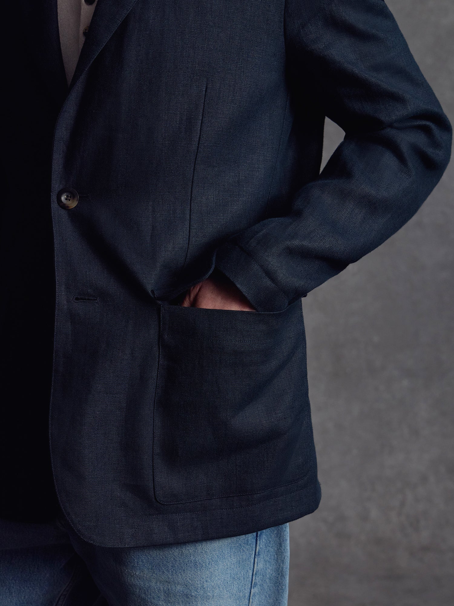 The Tailor Blazer - Navy - Image 3