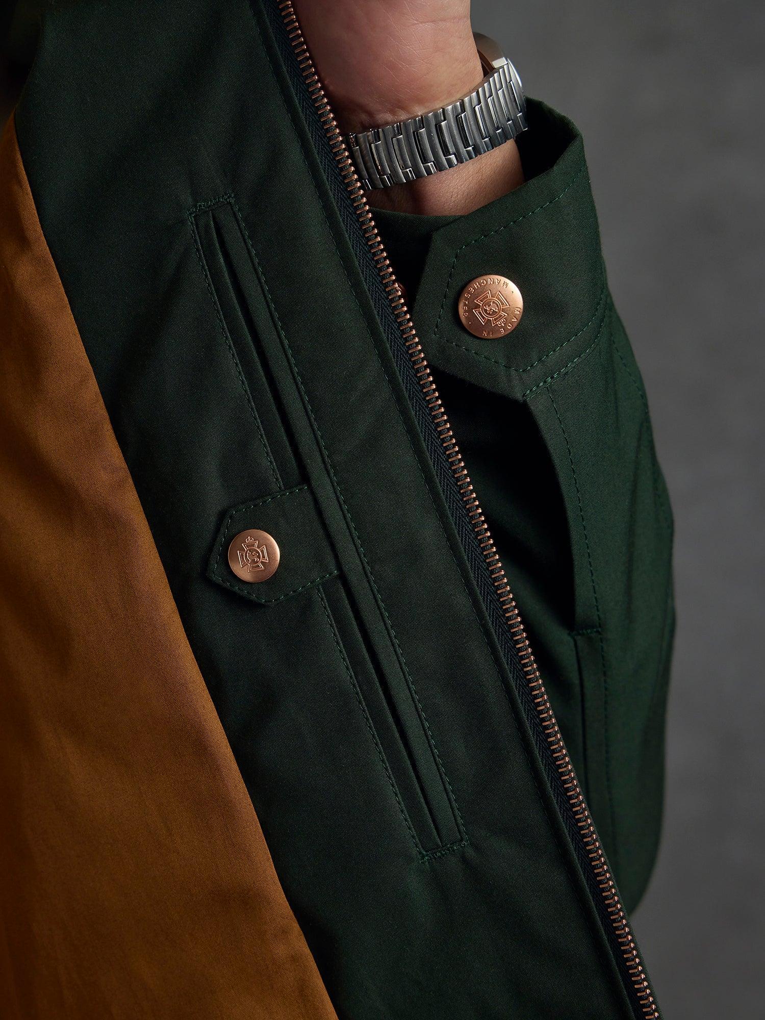 The Ventile® Harrington - British Racing Green (Heroes) - Image 3