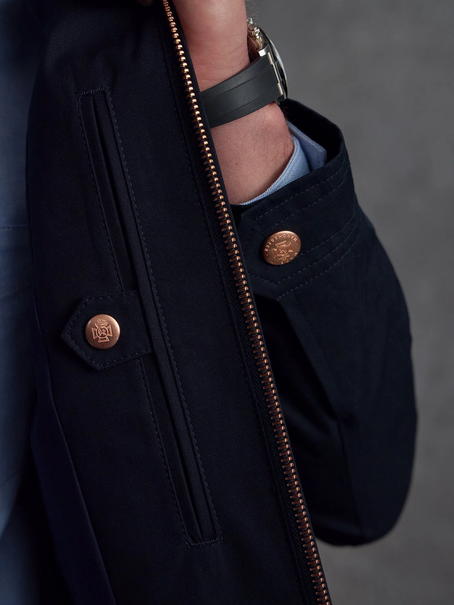 The Ventile® Harrington - Midnight Navy (Heroes) - Image 3
