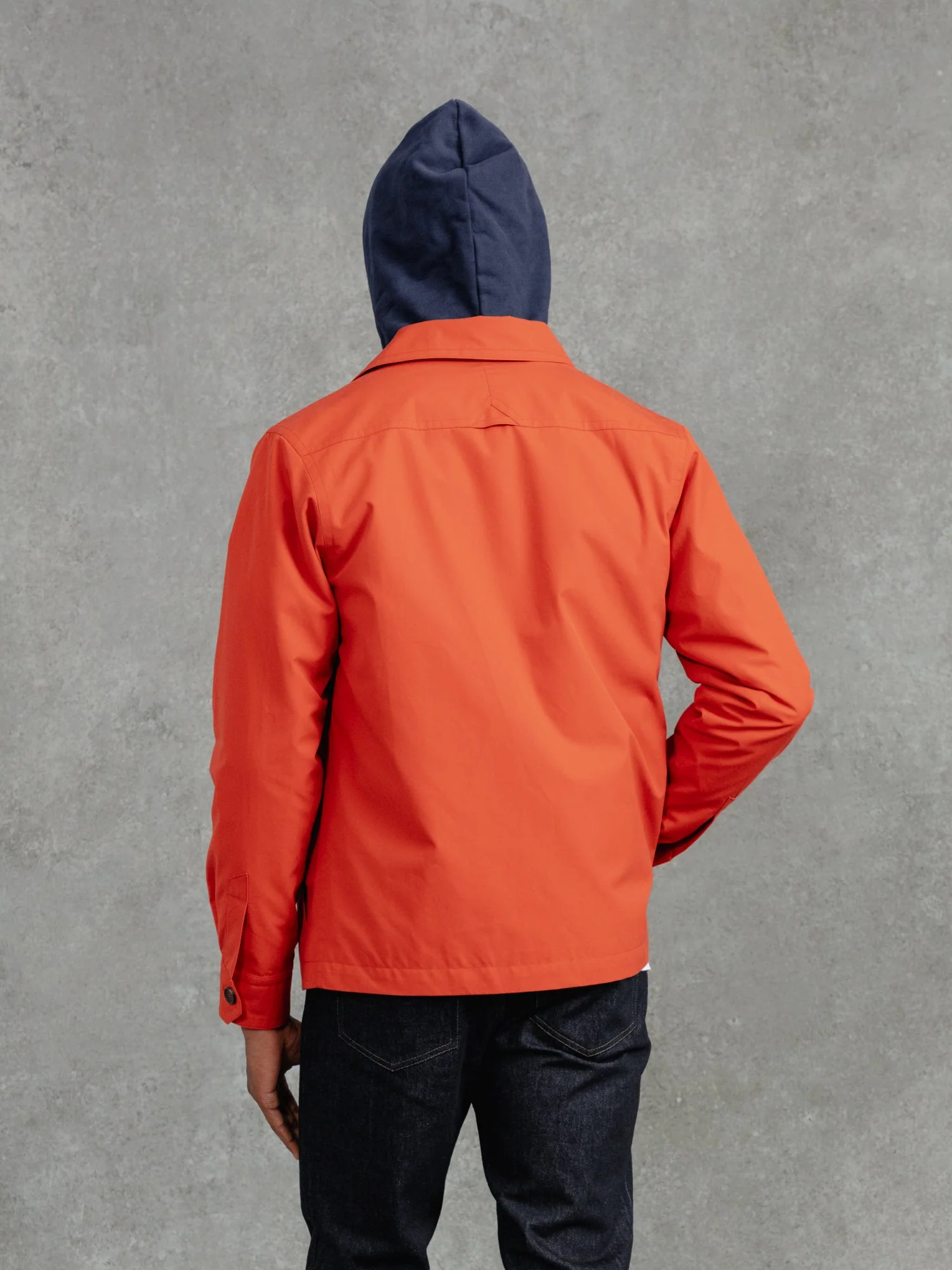 The Ventile® Piccadilly Shacket - Brick Orange - Image 8