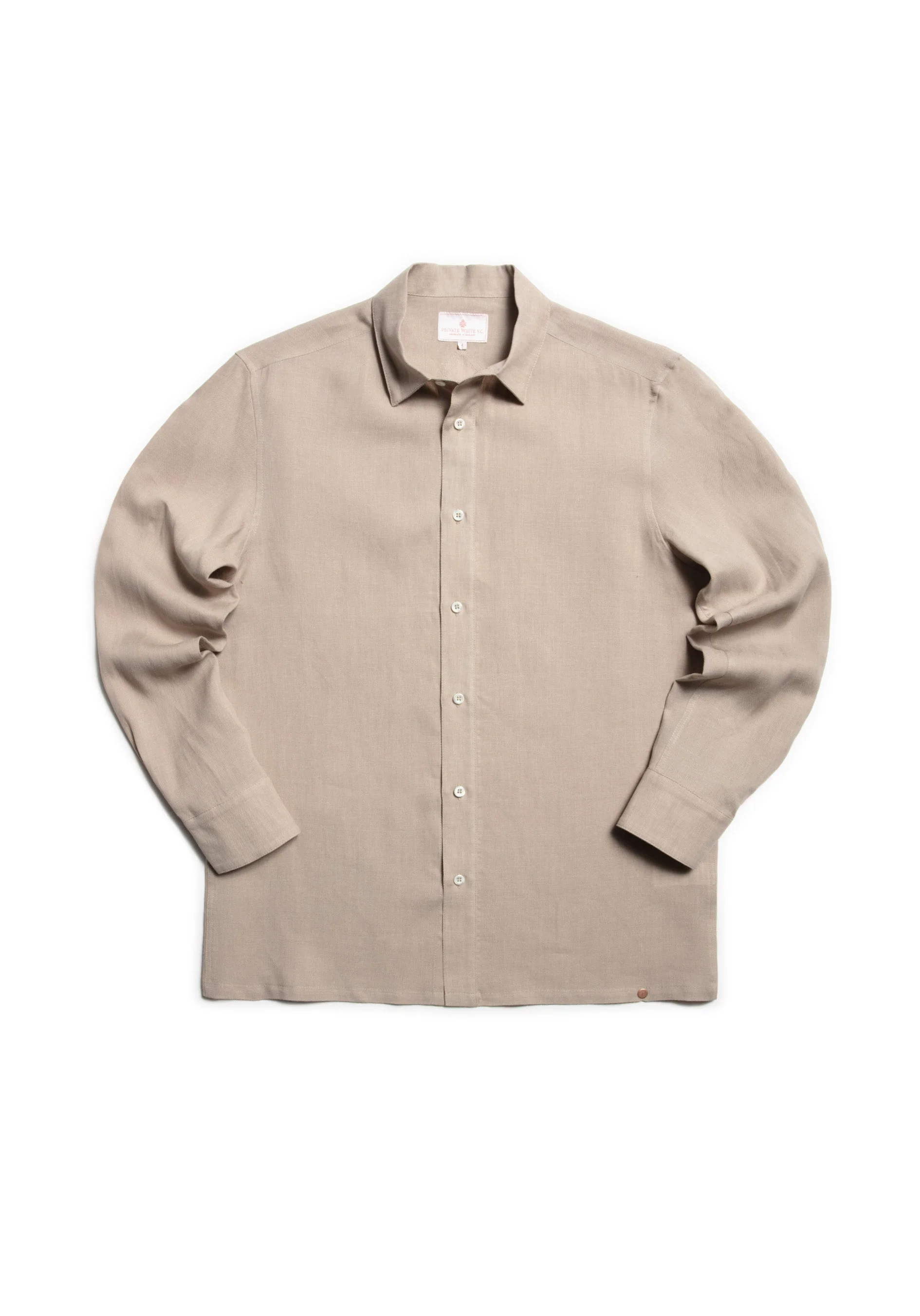 The Victor Linen Shirt - Alabaster - Image 3