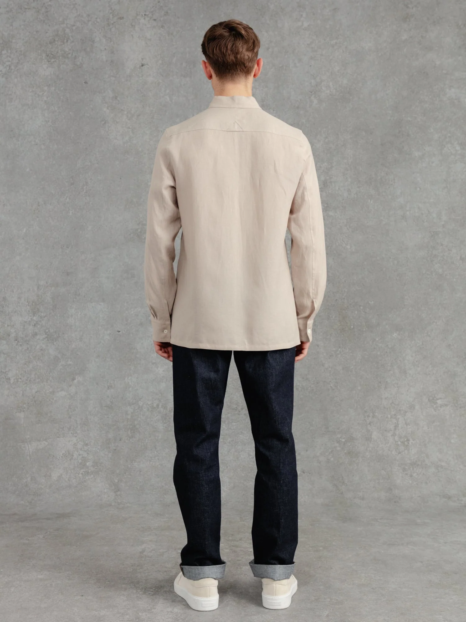 The Victor Linen Shirt - Alabaster - Image 6