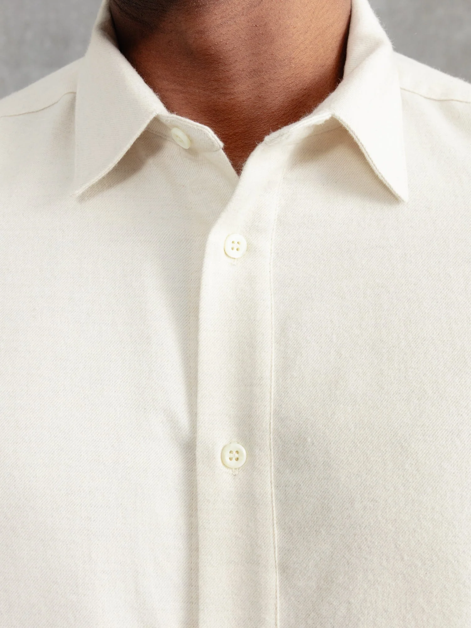 The Victor Melton Shirt - Ivory - Image 4